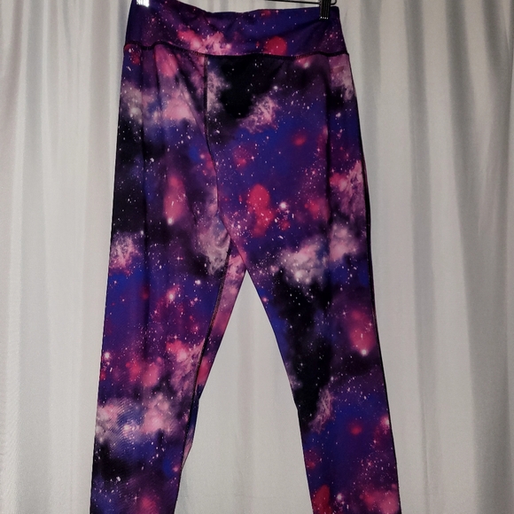 Danskin Cosmic Print Kids Leggings - Picture 1 of 7